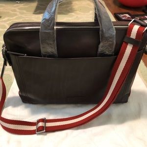 Bally Leather Briefcase